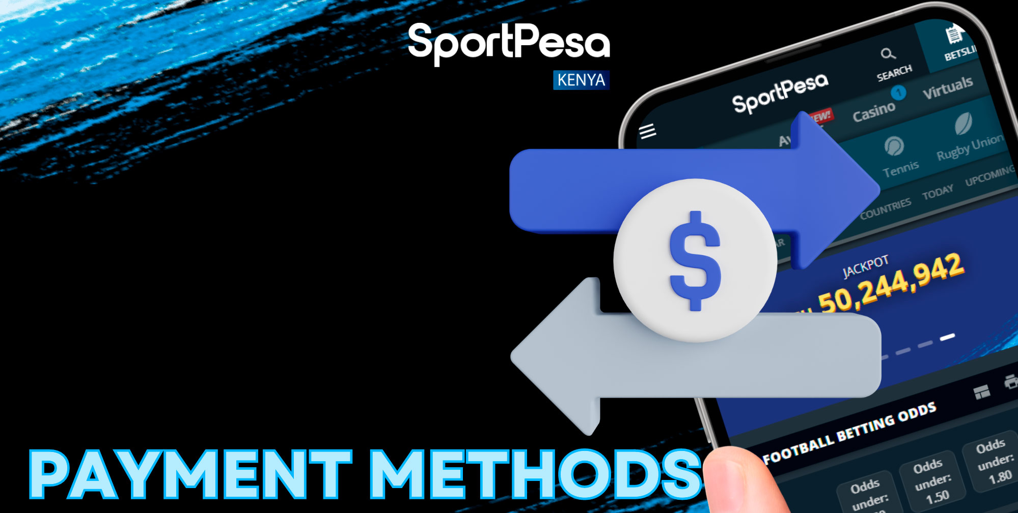 Depositing and withdrawing funds in the Sportpesa